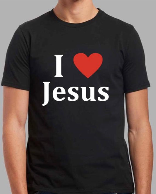 "I love Jesus" noir